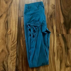 Large stretch leggings 58% cotton 38% polyester